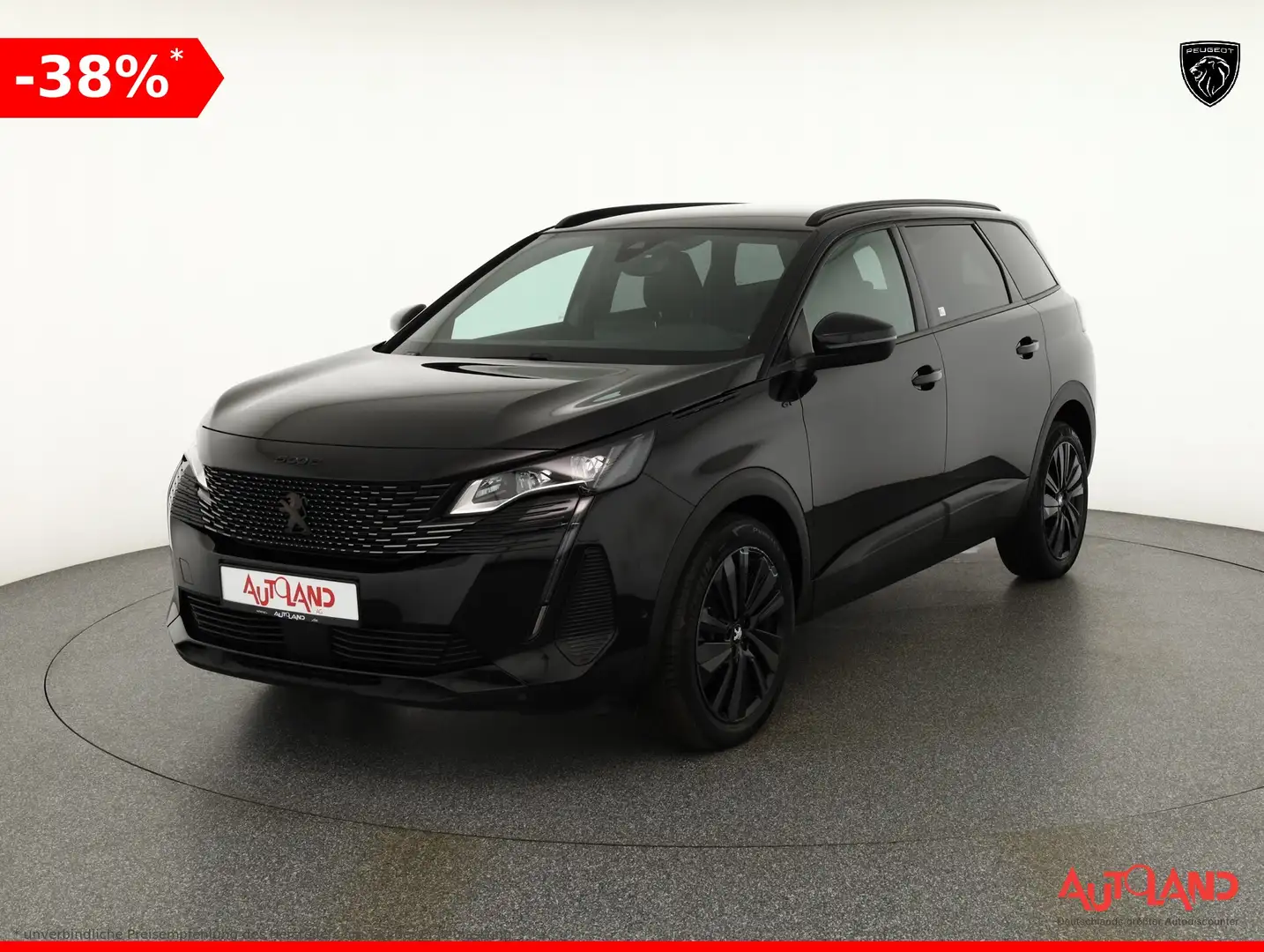 Peugeot 5008 GT 1.2 PureTech 130 Aut. LED ACC Navi Kamera Schwarz - 1