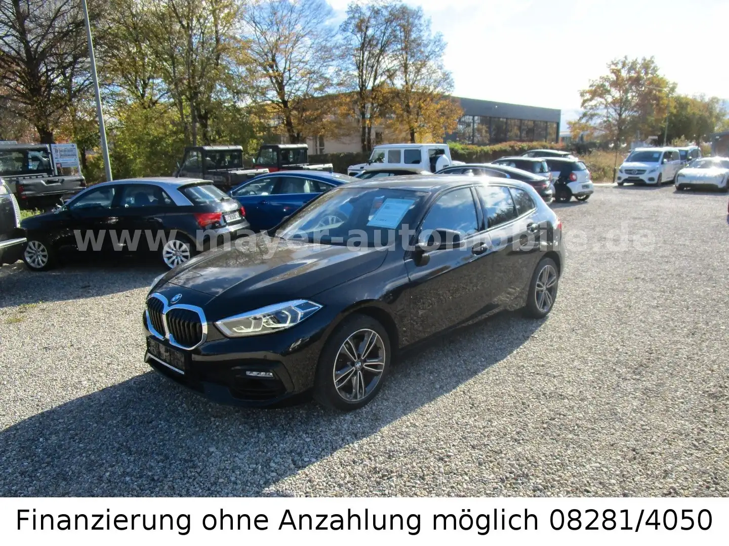 BMW 118 i Sport Line*Navi*PDC*LED*Business* Noir - 1
