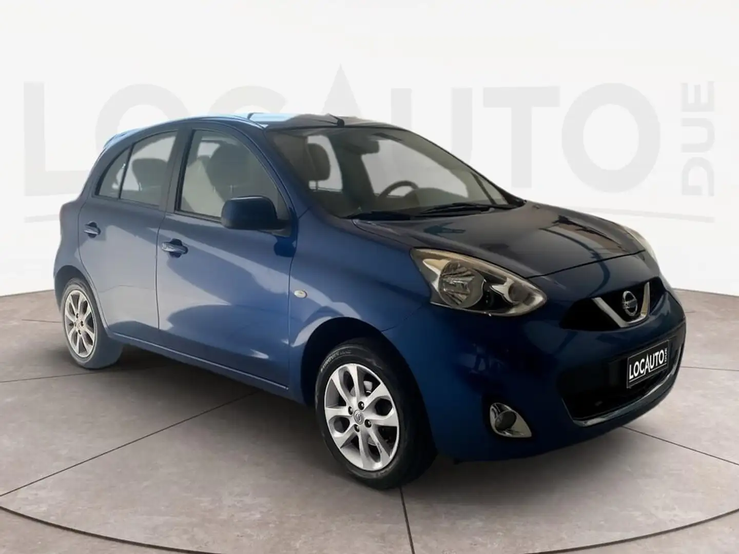 Nissan Micra 1.2 Acenta E6 Bleu - 2