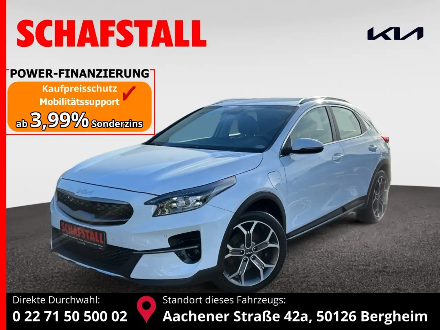 Kia XCeed 1.6 GDI PHEV SPIRIT NAVI- & TECHNIK-Paket 18-Zoll- Blanc - 1
