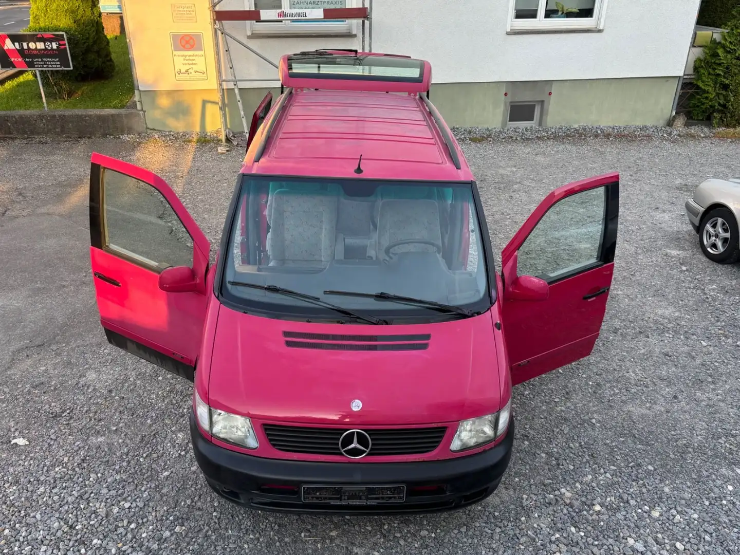 Mercedes-Benz V 230 Fashion**7-SITZER**KLIMA**TÜV**EURO 4**ZV* Rood - 1