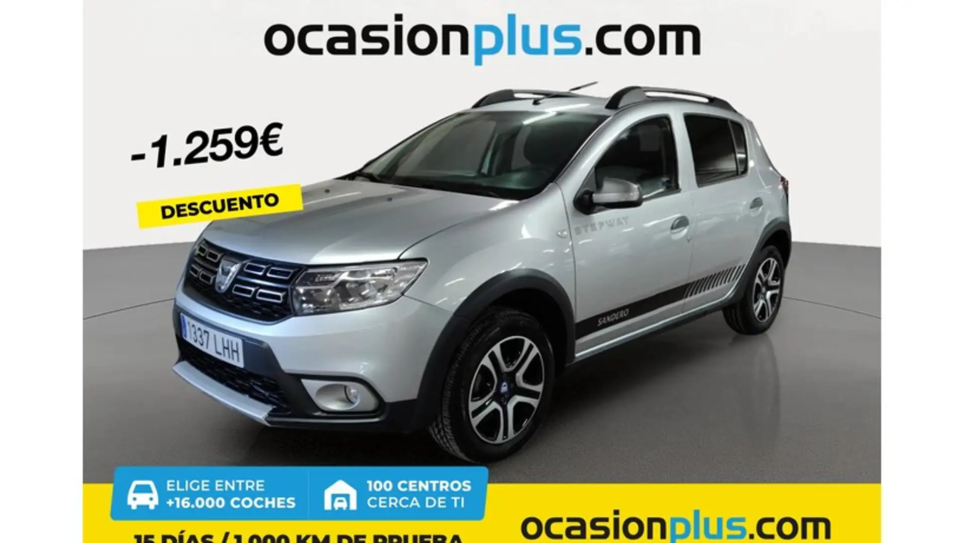 Dacia Sandero 1.5 Blue dCi Stepway Comfort 70kW Plateado - 1