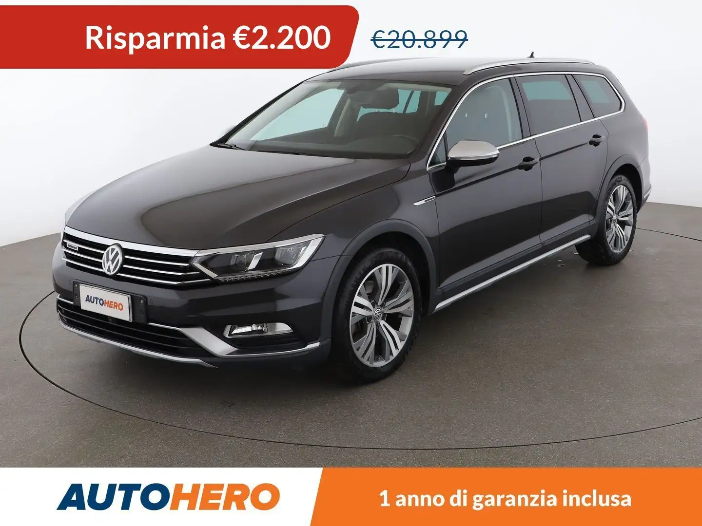 Volkswagen Passat Alltrack 2.0 TDI 190 CV DSG 4MOTION Grigio - 1