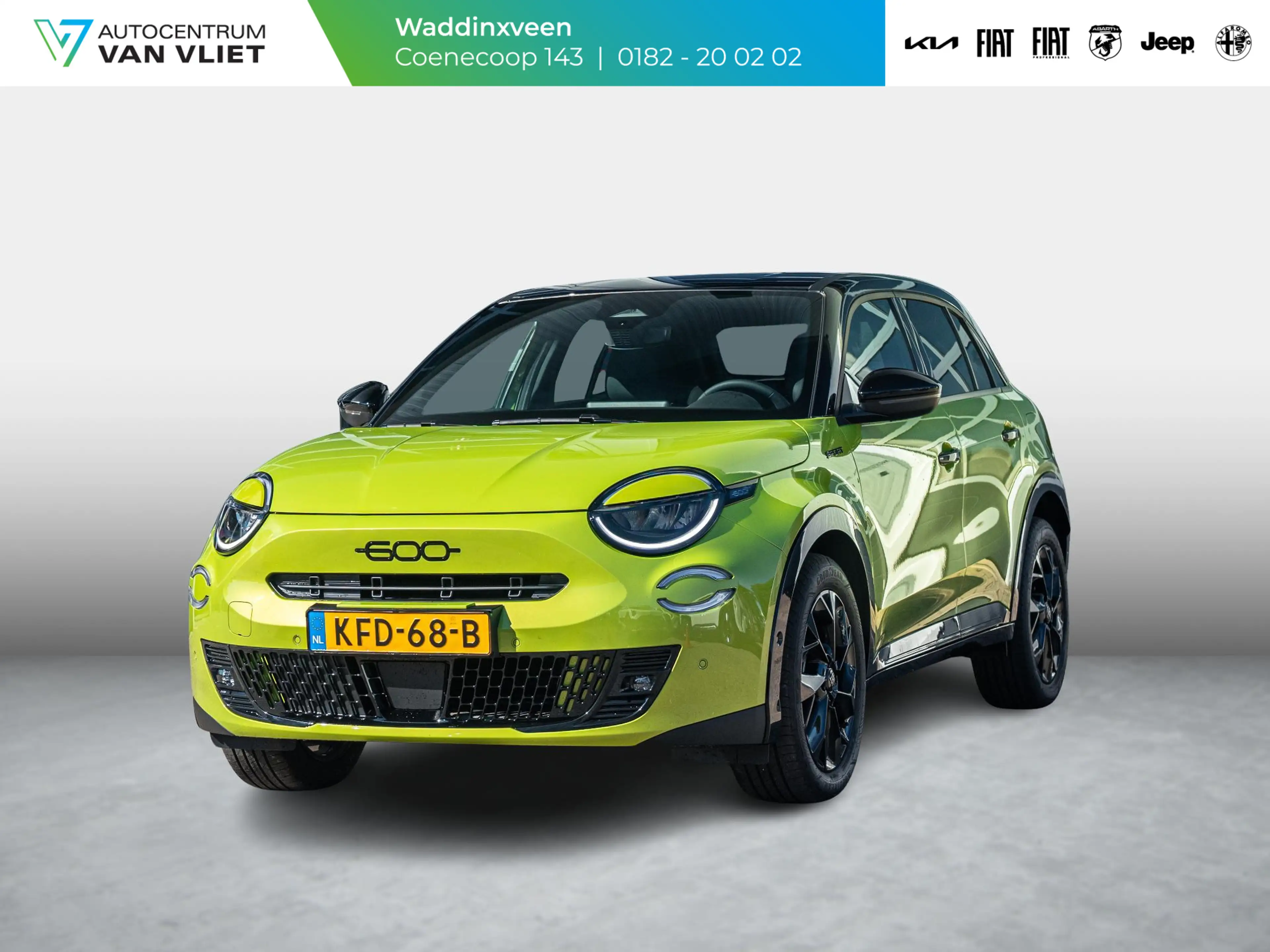 Fiat 600e Sport 54 kWh | Navi | Bicolore