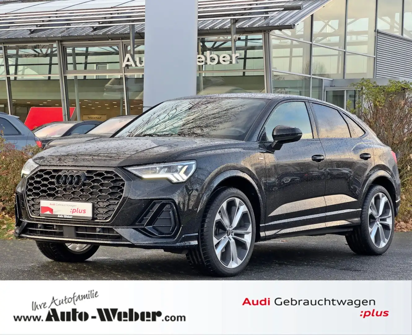 Audi Q3 Sportback 35TFSI S LINE BLACK PANO ACC SONOS Schwarz - 1