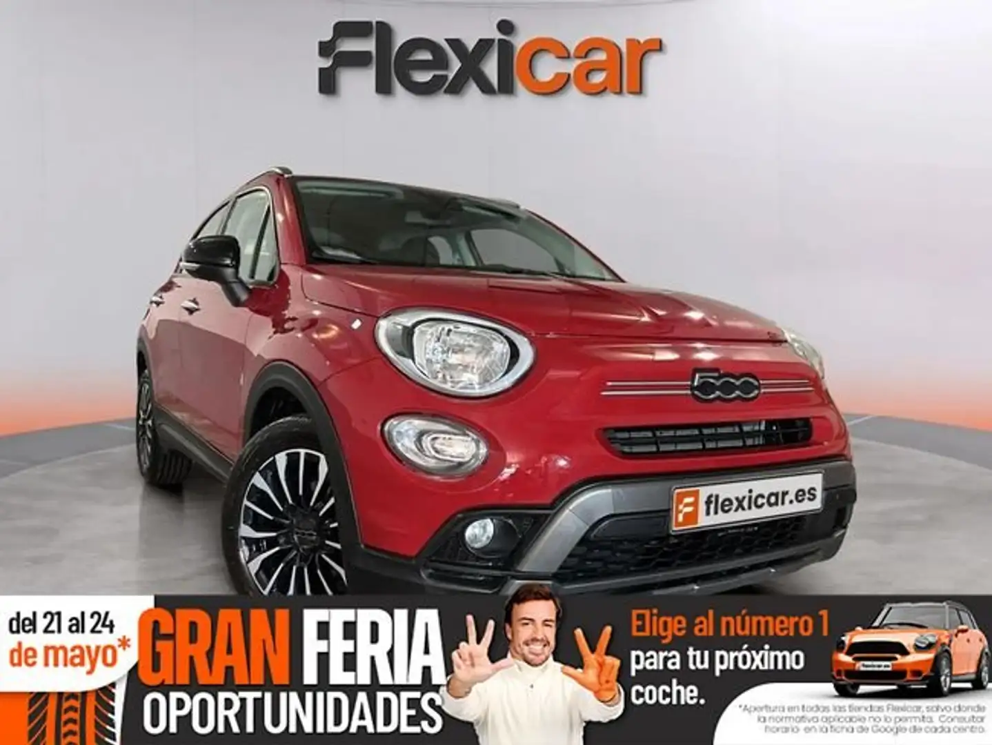 Fiat 500X 1.0 Firefly S&S Red Rojo - 1
