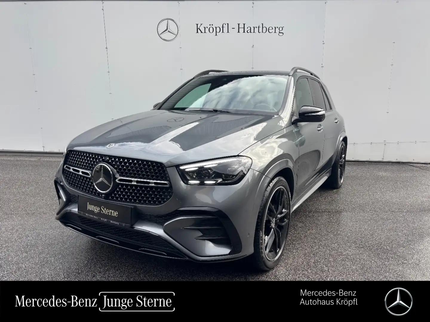 Mercedes-Benz GLE 350 de 4MATIC Distr KeyGo Shz PTS Ambi Mbeam Gris - 1