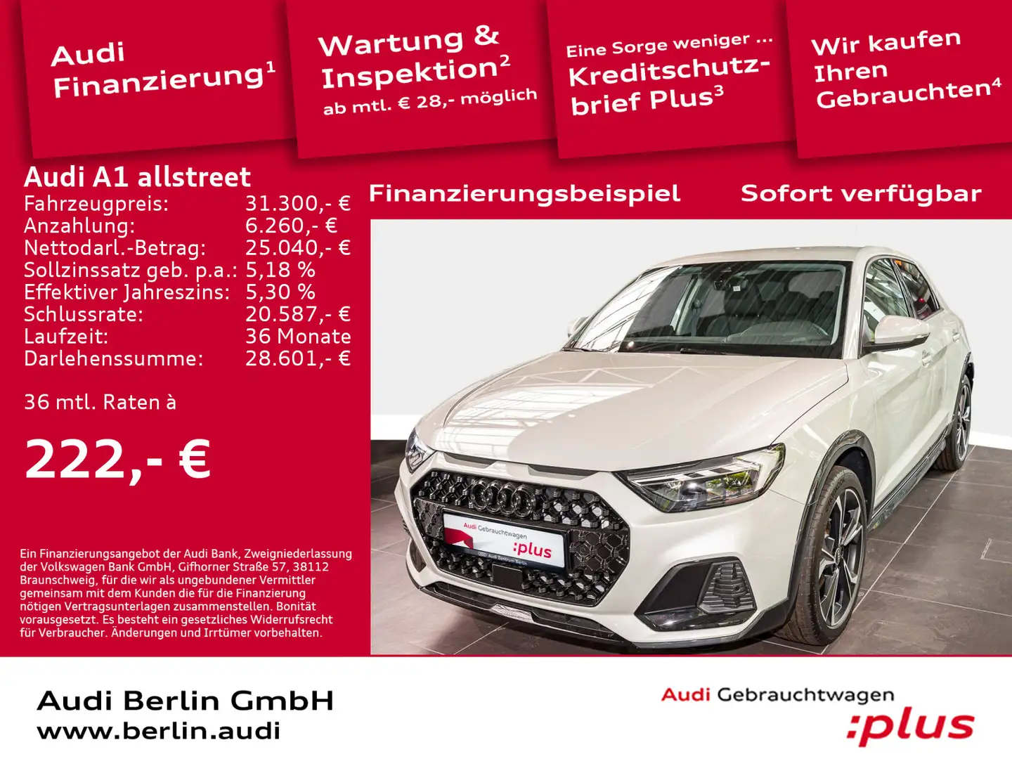 Audi A1 35 TFSI S tronic Stříbrná - 1