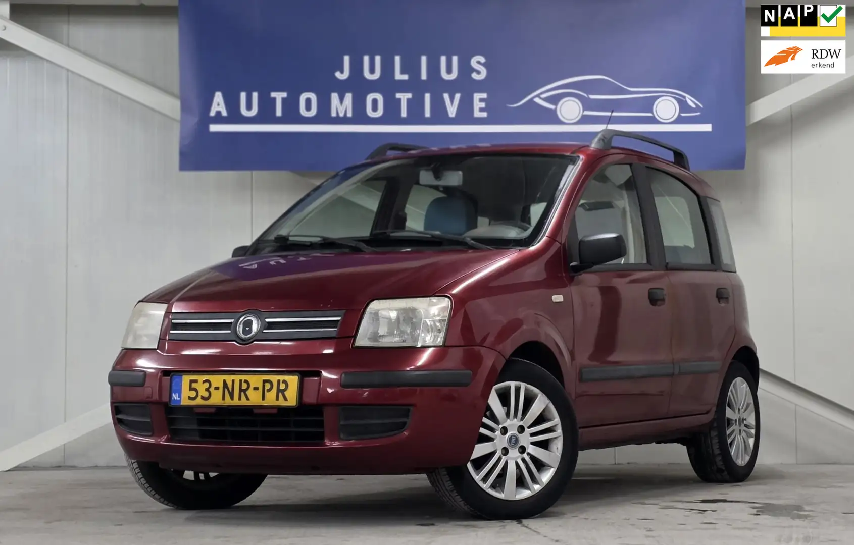 Fiat Panda 1.2 Dynamic Elektrische Ramen Nieuwe APK LM Velgen Rouge - 1