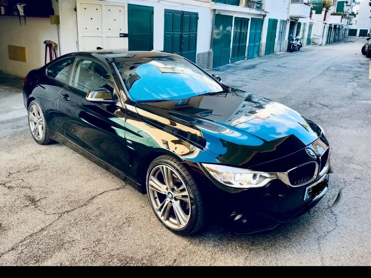 BMW 420 420d Coupe Sport 184cv Nero - 1