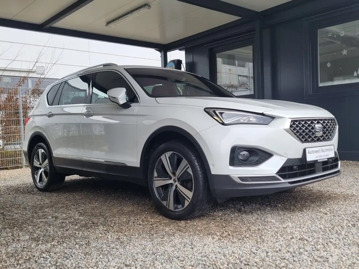 SEAT Tarraco 2.0 TDI DSG,7-SITZER,AHK,KAMERA,ACC+LANE Fehér - 2