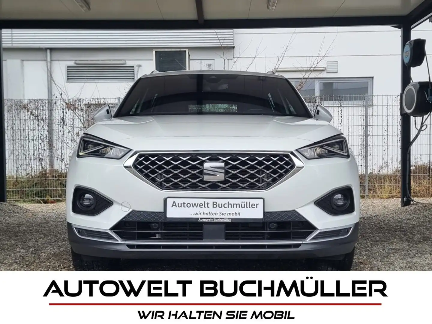 SEAT Tarraco 2.0 TDI DSG,7-SITZER,AHK,KAMERA,ACC+LANE Fehér - 1