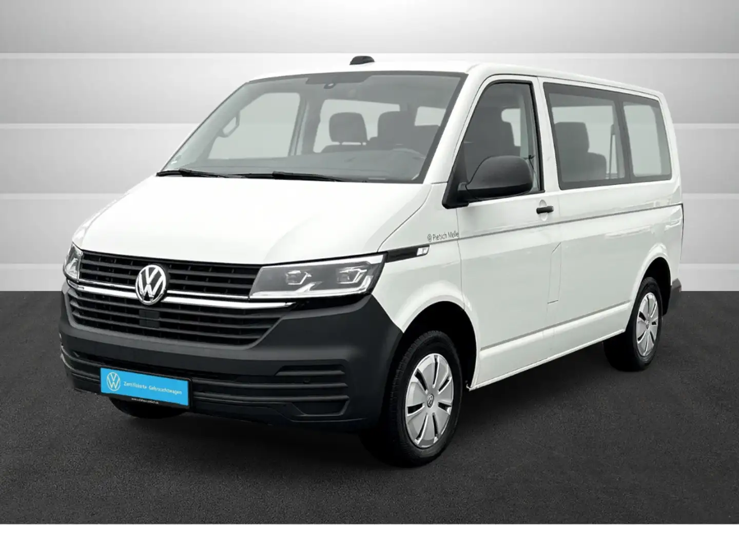 Volkswagen T6.1 Kombi 2.0 l TDI DSG LED DAB Klima PDC Blanco - 2