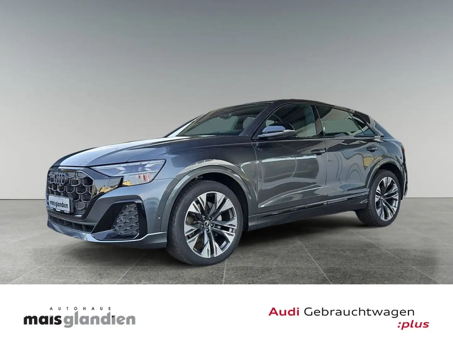 Audi Q8 50 TDI q. 2x S line HUD AHK OLED B+O Sportpaket Grau - 1