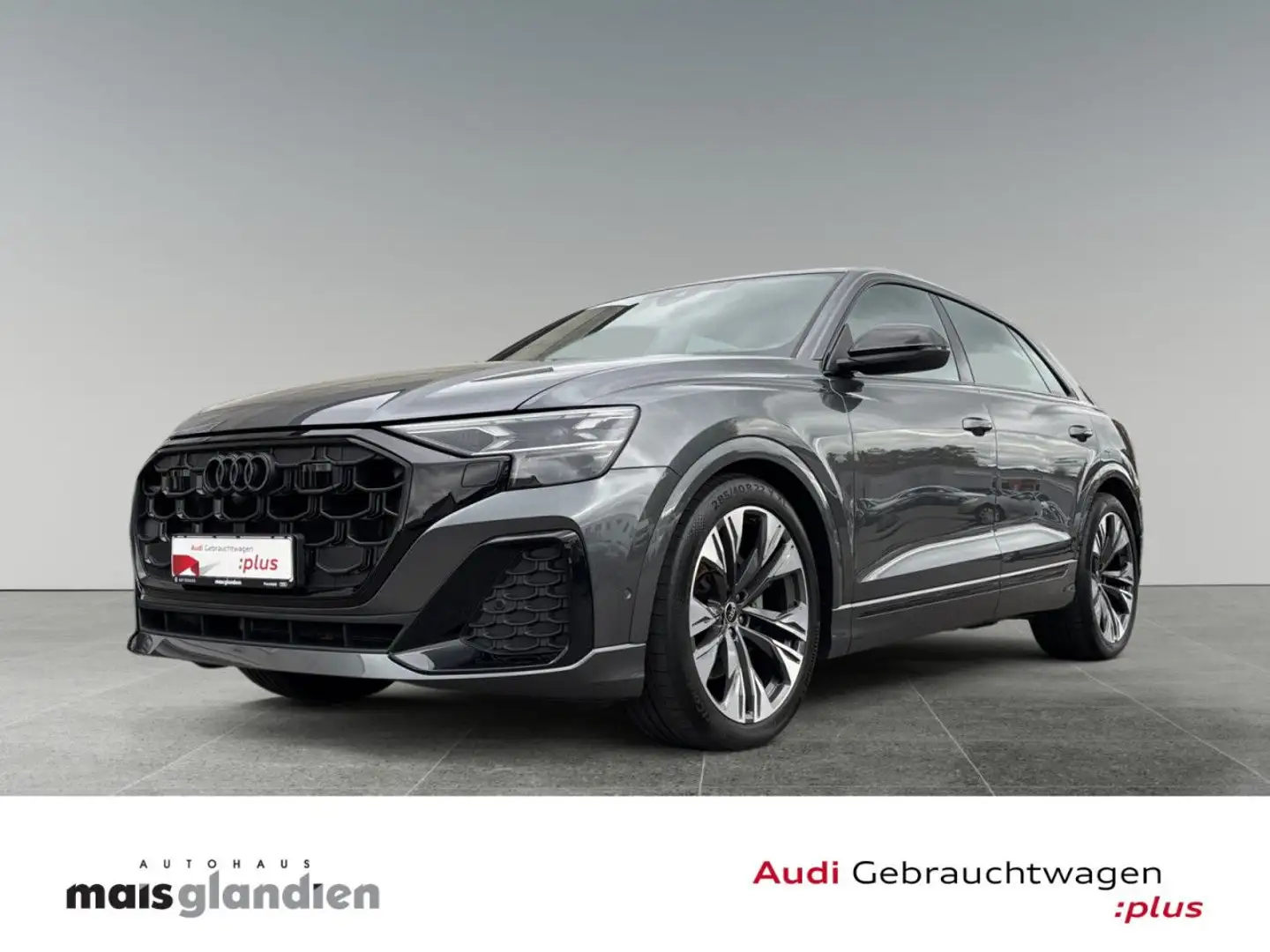 Audi Q8 50 TDI q. 2x S line HUD AHK OLED B+O Sportpaket Grau - 1