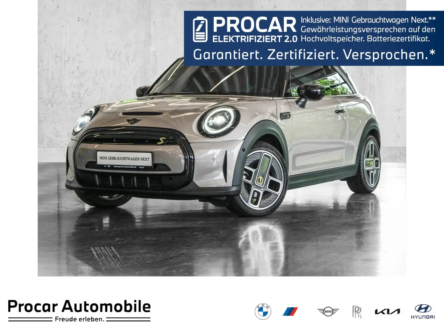 MINI Cooper SE Aut Nav LED RFK Drive+Park Klima 17" Grau - 1
