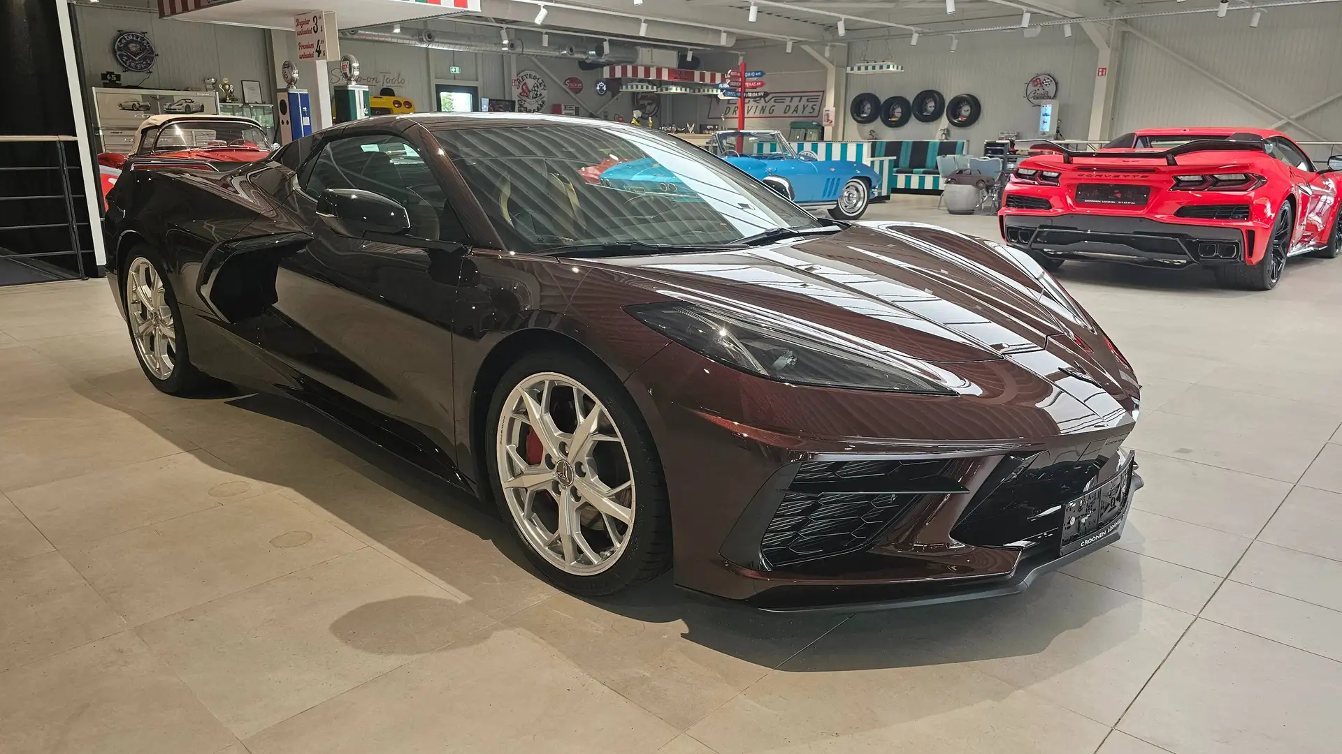 Chevrolet Corvette 6.2 V8 2023 버건디 사진 7