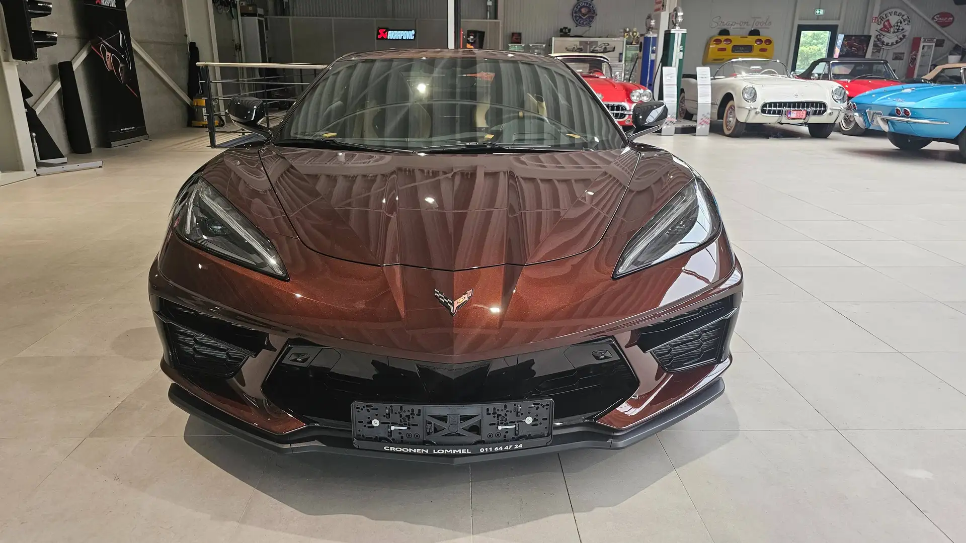 Chevrolet Corvette 6.2 V8 2023 버건디 사진 6