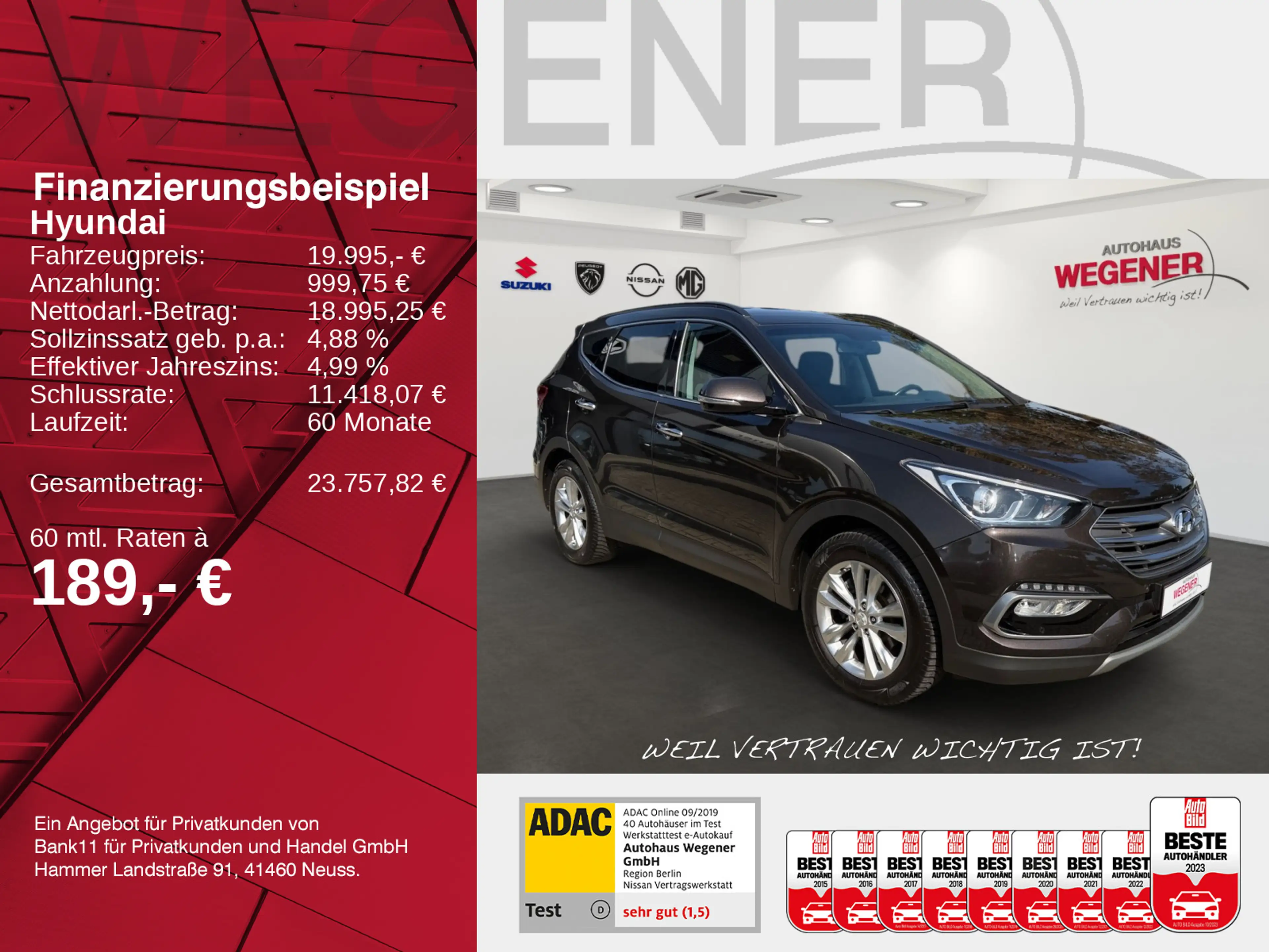 Hyundai SANTA FE Hyundai Santa Fe 2.2 CRDi AT CAM*KLIMA*NAVI*SHZ — photo 2