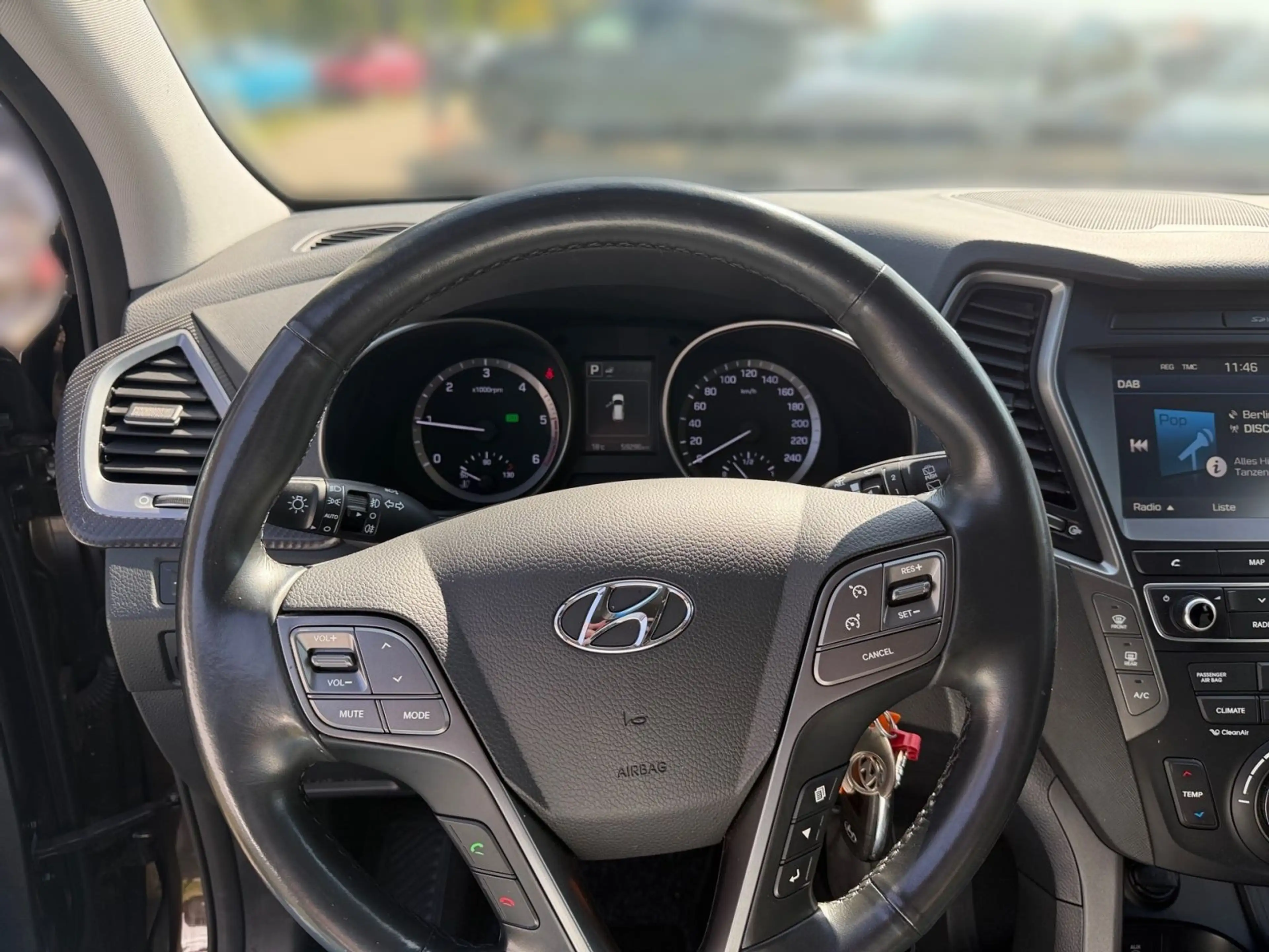 Hyundai SANTA FE Hyundai Santa Fe 2.2 CRDi AT CAM*KLIMA*NAVI*SHZ — photo 8