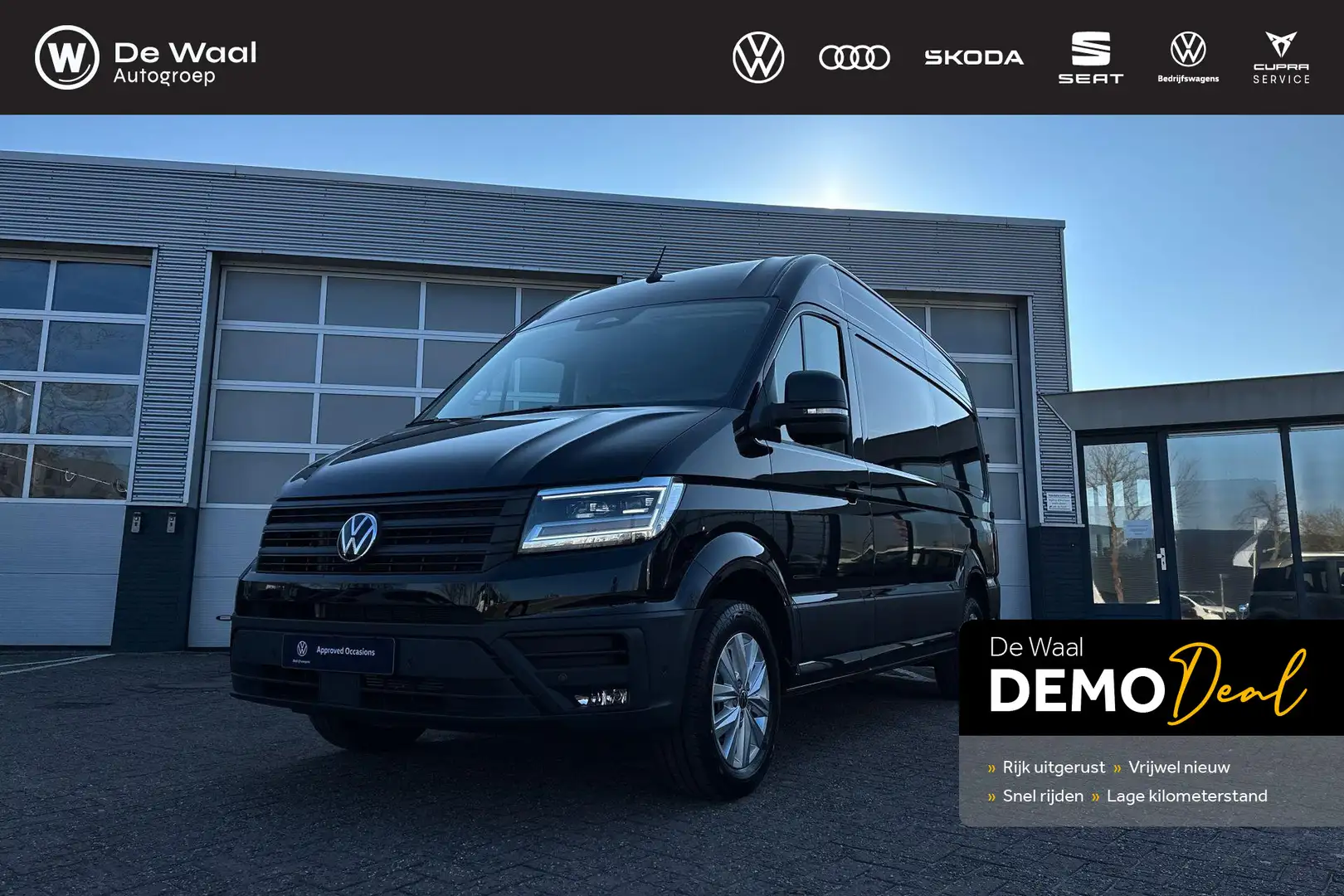 Volkswagen Crafter 35 2.0 TDI 177pk Automaat L3H3 Exclusive | Park As Nero - 1
