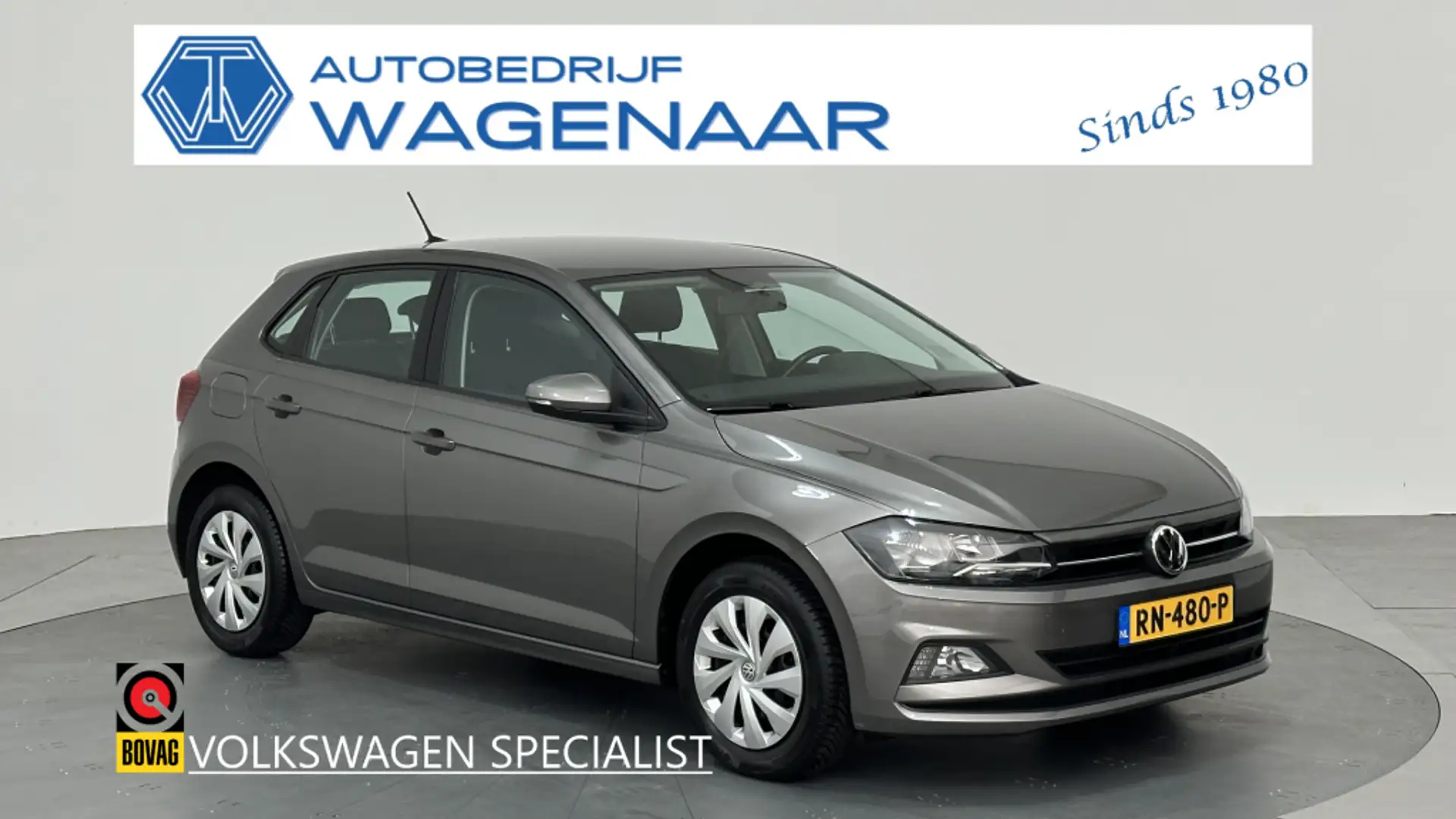 Volkswagen Polo 1.0 TSI COMFORTLINE NAVI TREKHAAK Gris - 1