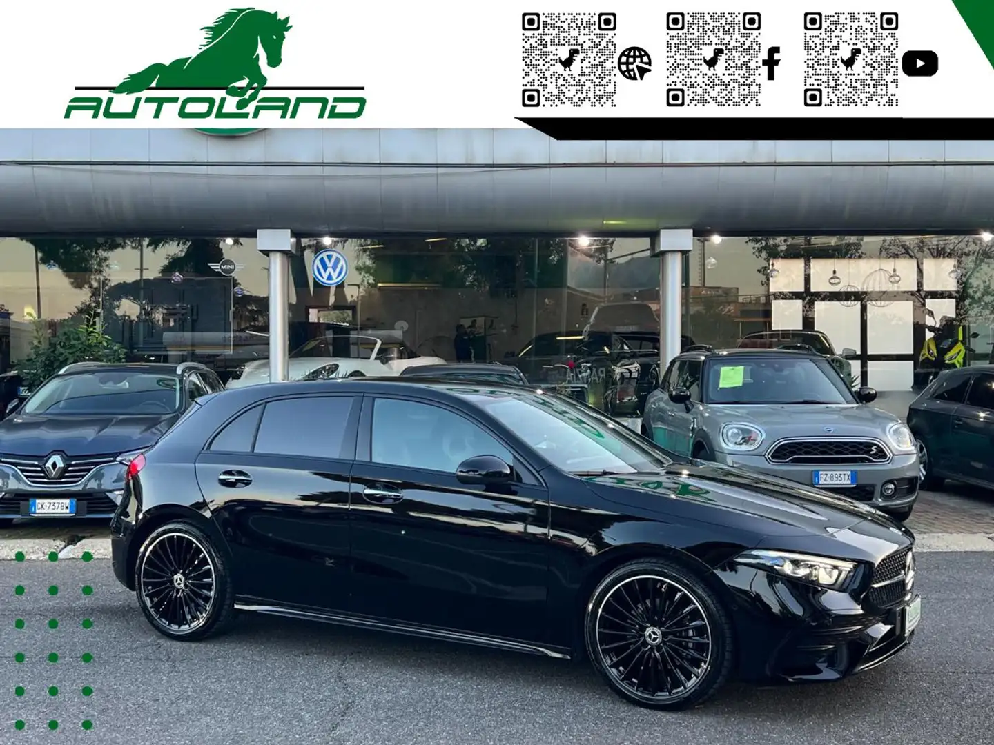 Mercedes-Benz A 180 d Automatic AMG Line Premium 47k LISTINO Schwarz - 2