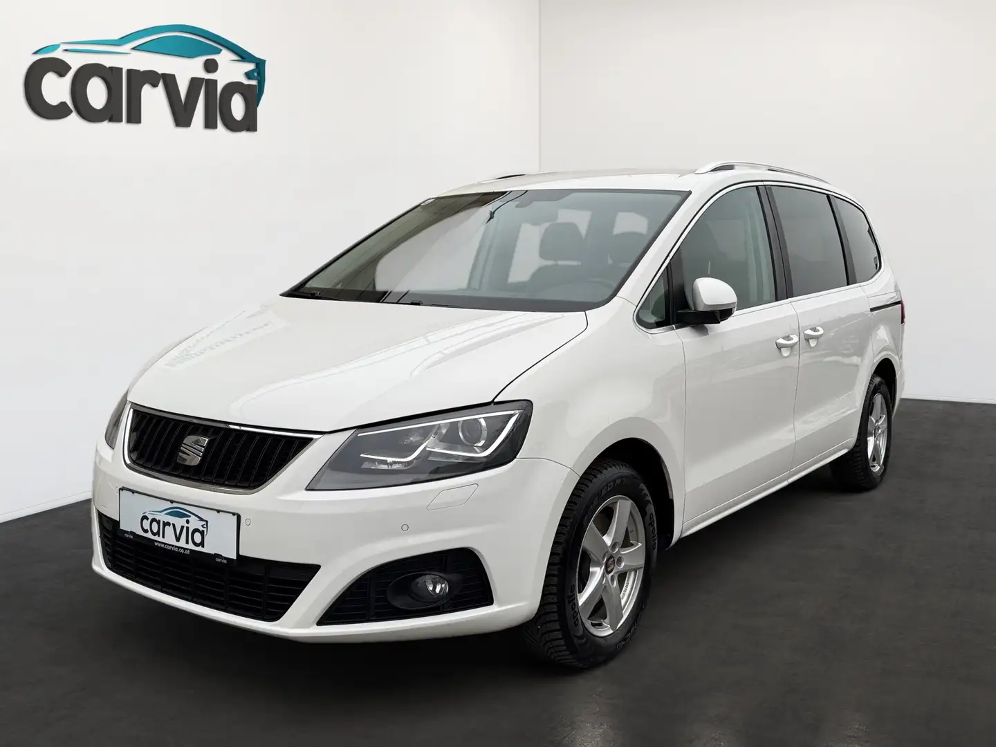 SEAT Alhambra Style Allrad| 7-Sitzer | AHG| Bi-Xenon | 1BESITZ | Weiß - 1