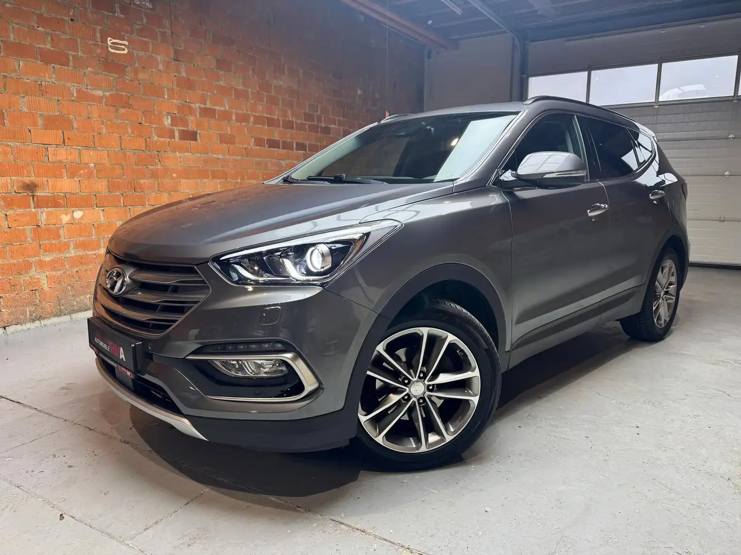 Hyundai SANTA FE blue Premium 4WD 2.2i+KAMERA+XENON+NAVI Silber - 1