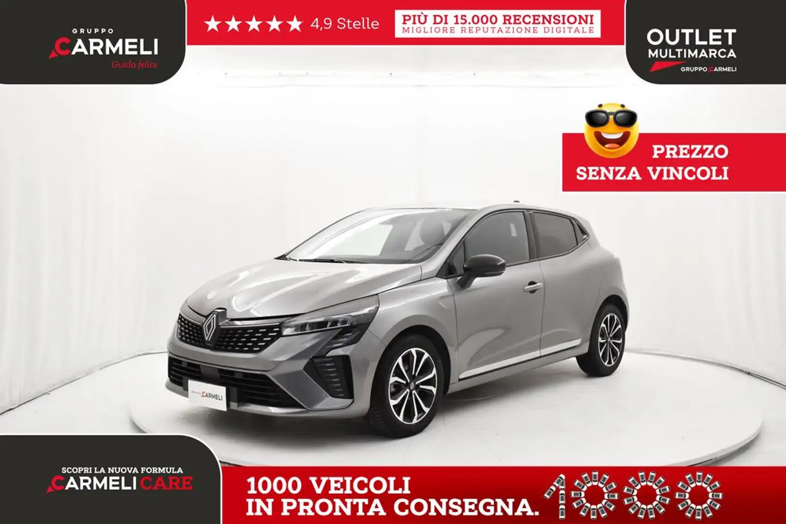 Renault Clio 1.0 tce Techno 90cv Gris - 1