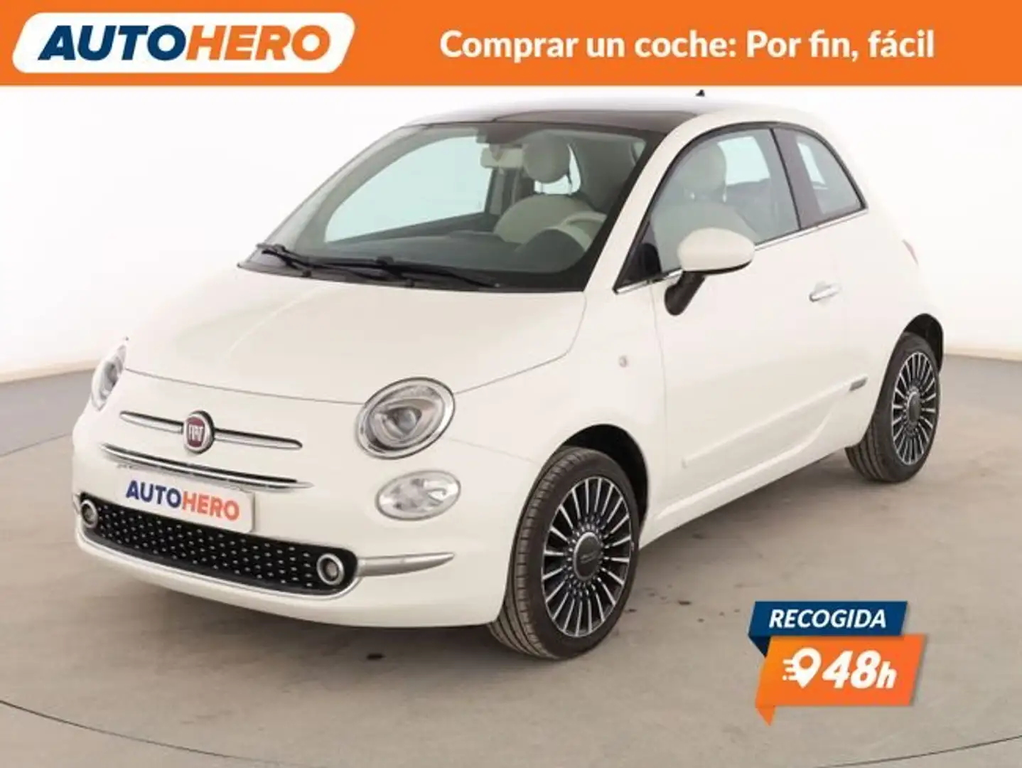 Fiat 500 1.2 Lounge Blanco - 1