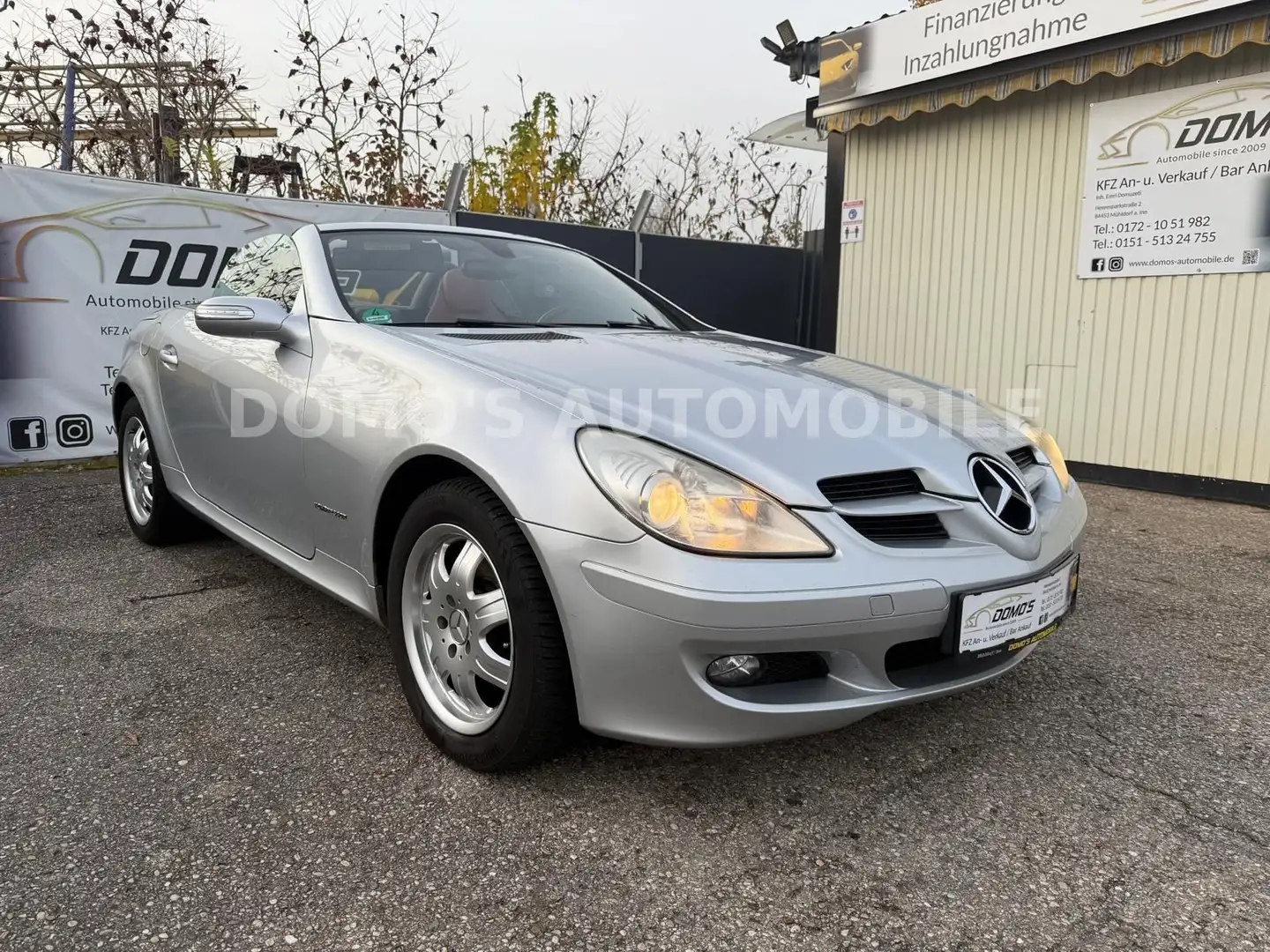 Mercedes-Benz SLK 200 200 SLK Roadster SLK 200 Kompressor/TÜV/AU Neu Silber - 2