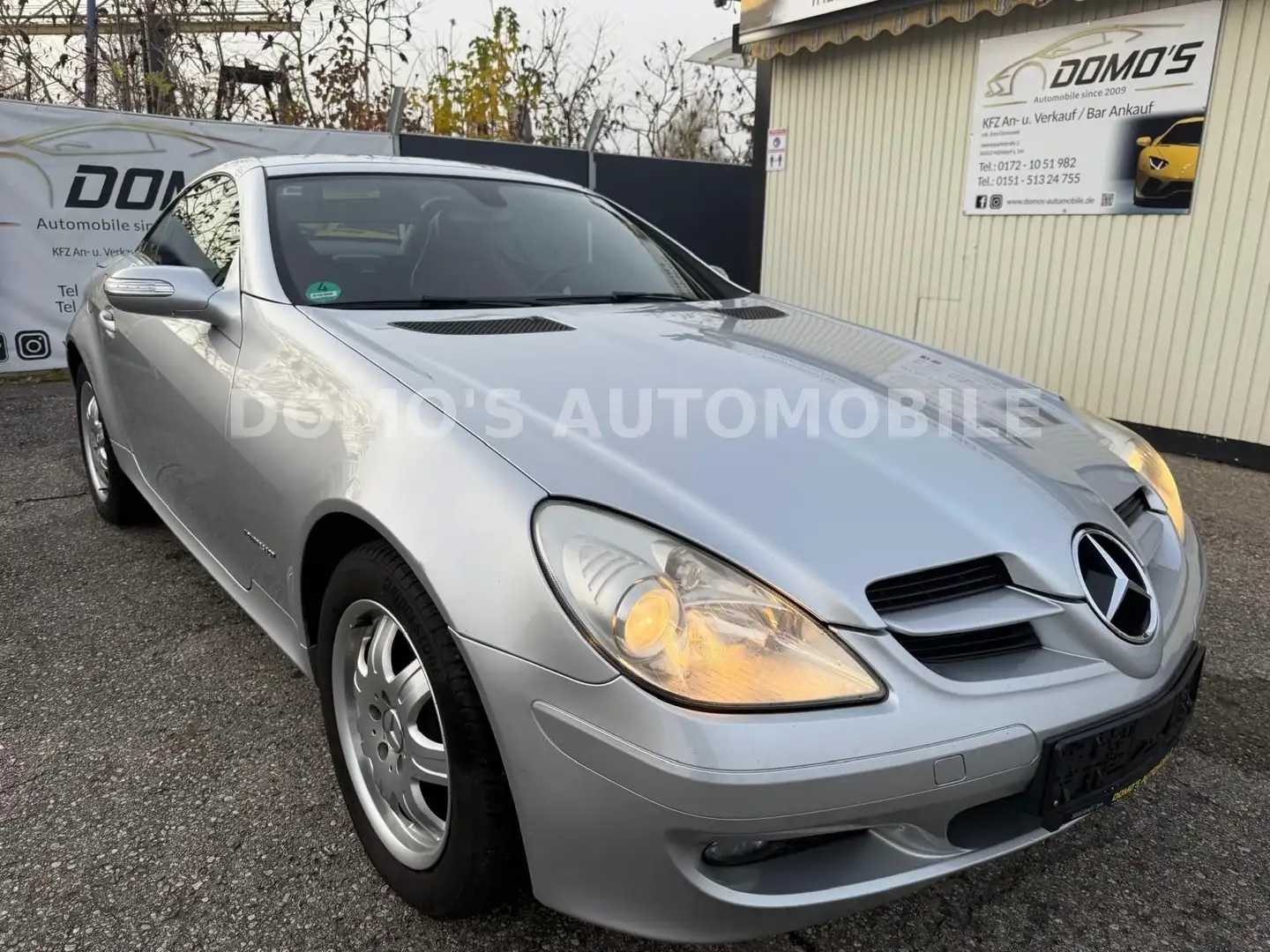 Mercedes-Benz SLK 200 200 SLK Roadster SLK 200 Kompressor/TÜV/AU Neu Silber - 1