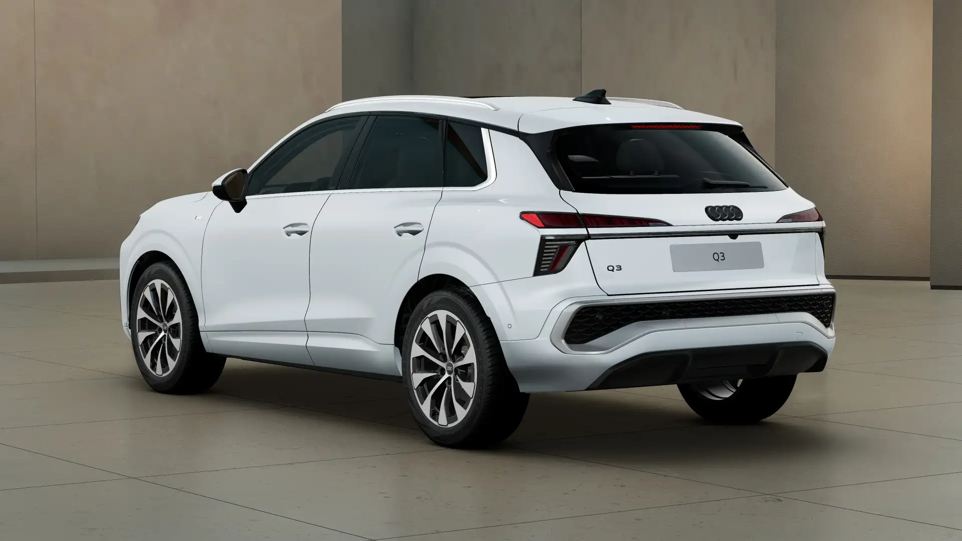 Audi Q3 SUV TFSI 2x S line PANO KAMERA LEDER Weiß - 2