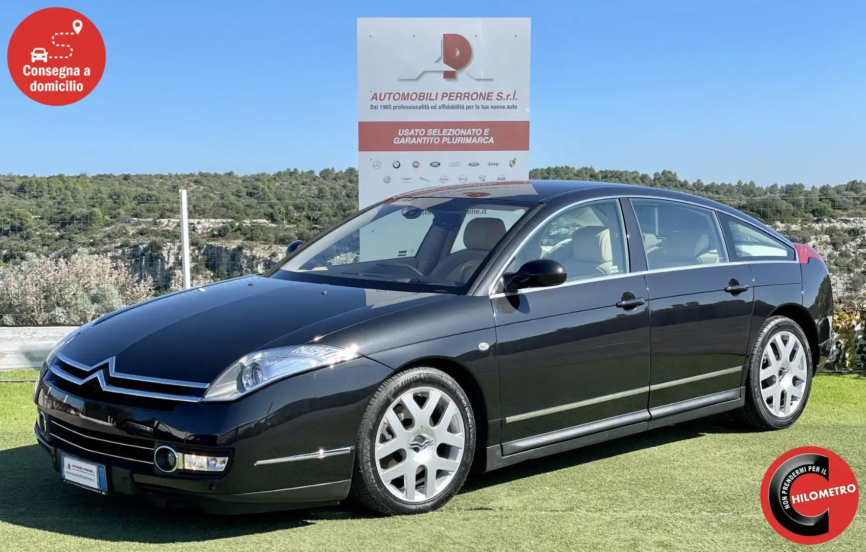 Citroen C6 2.7 HDi 204cv Exclusive (Autom./Pelle/Navi/BT) Negro - 1