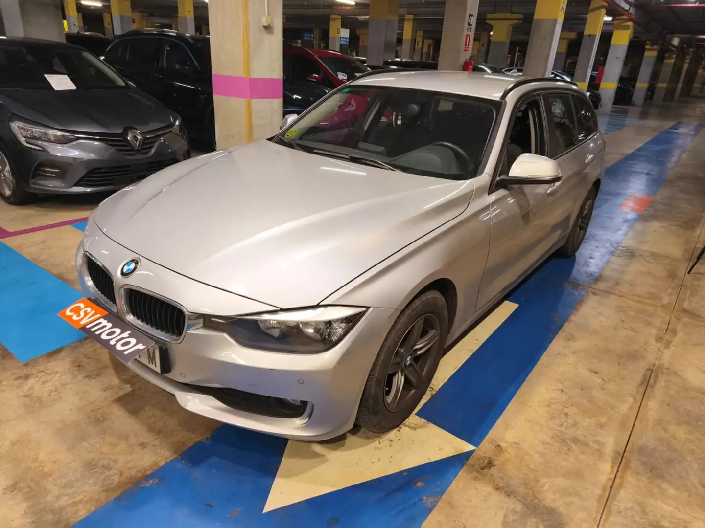 BMW 316 316d Touring (0.0) Gris - 2