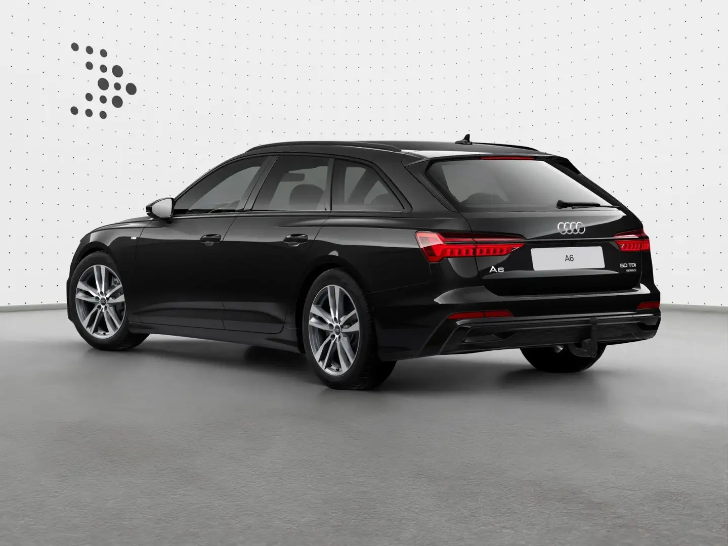 Audi A6 50 TDI quattro S line Matrix*AHK*360° Schwarz - 2