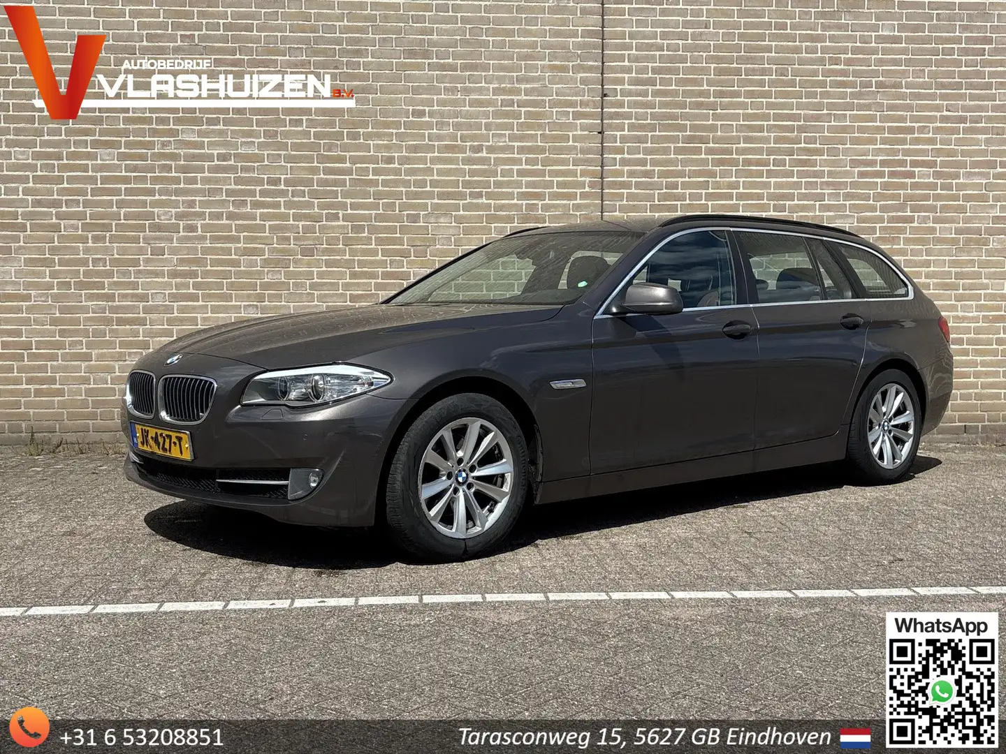 BMW 520 5-serie Touring 520d High Executive | Leder | Clim Hnědá - 1