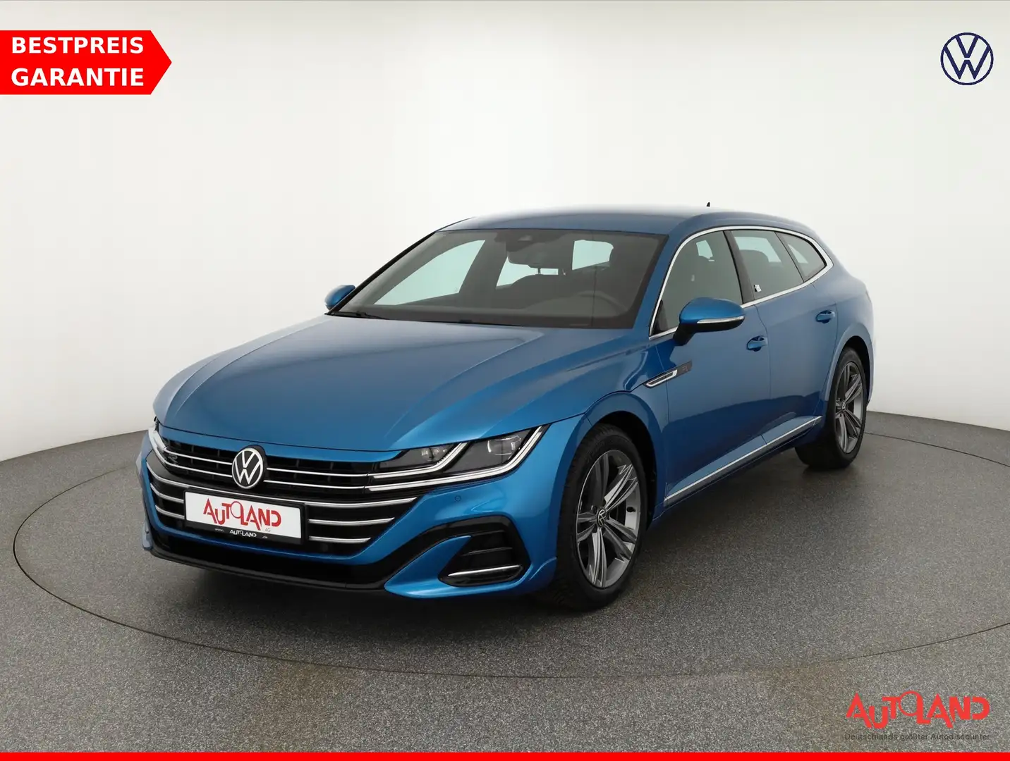 Volkswagen Arteon SB 2.0 TSI R-Line AHK Kamera Navi ACC LED Blau - 1