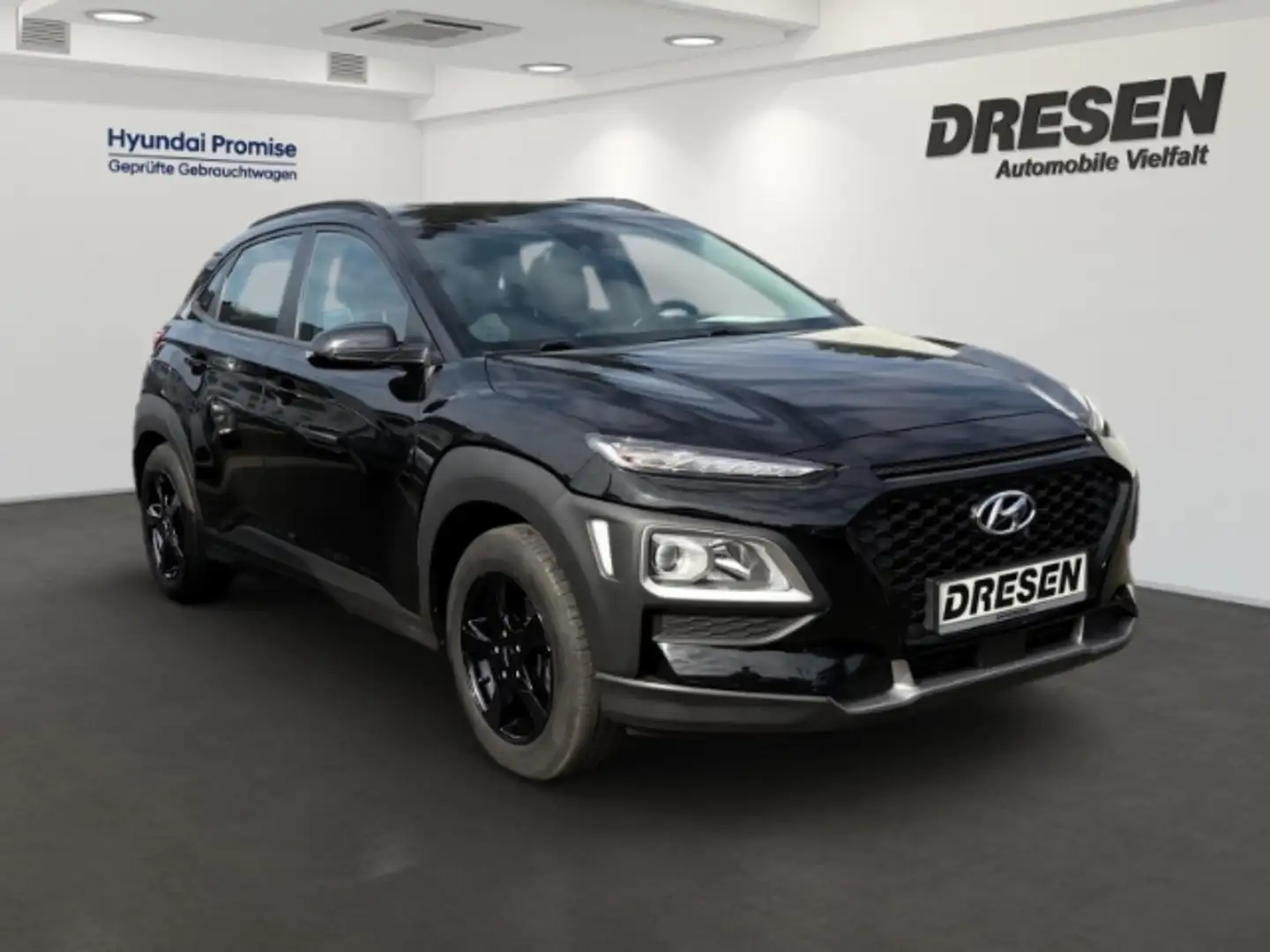 Hyundai KONA 1.0 T-GDI 2WD Select Klima AHK PDC Tempomat Negro - 2