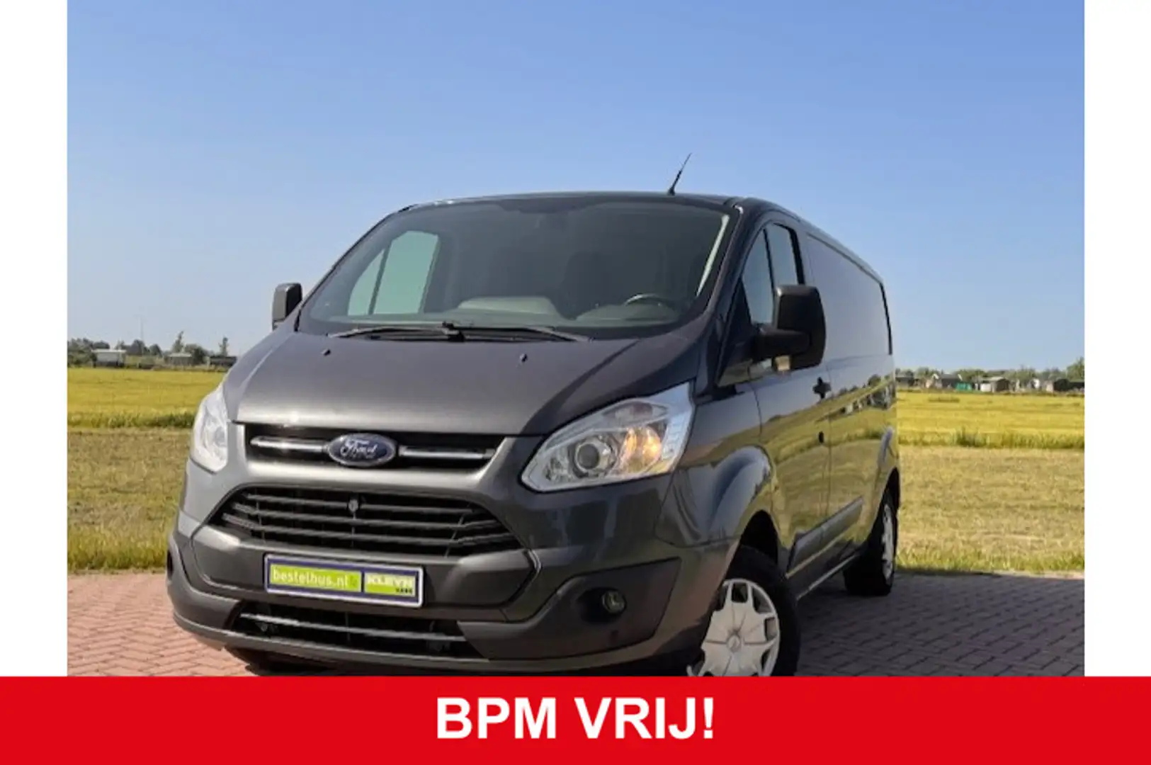 Ford Transit Custom 310 2.0 TDCI L2H1 Airco Grijs - 2