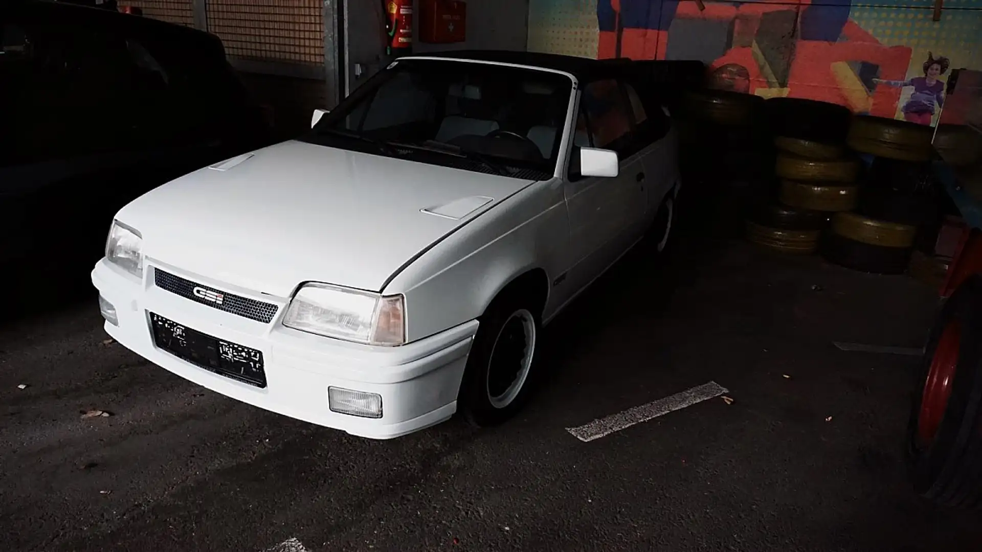 Opel Kadett E 2.0i GSI Cabrio Weiß - 2