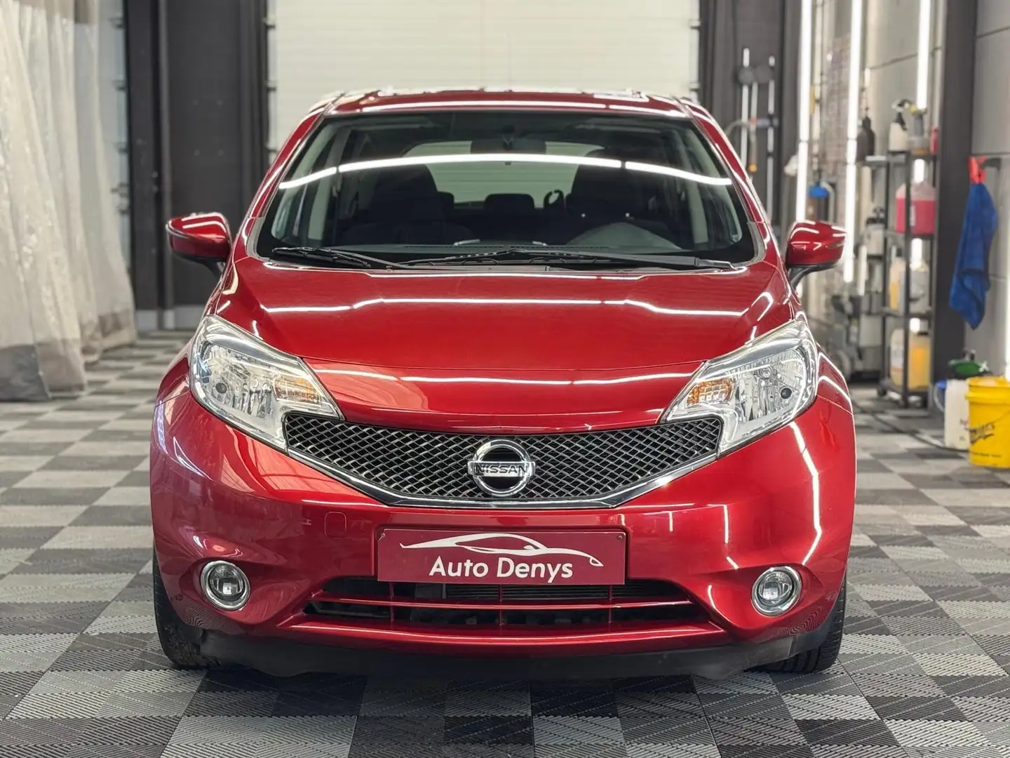 Nissan Note 1.2i benzine bj. 2014 78500km 1ste eigenaar Rouge - 2