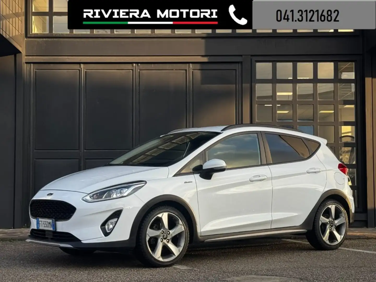 Ford Fiesta Active 1.0 Ecoboost Start&Stop Weiß - 1