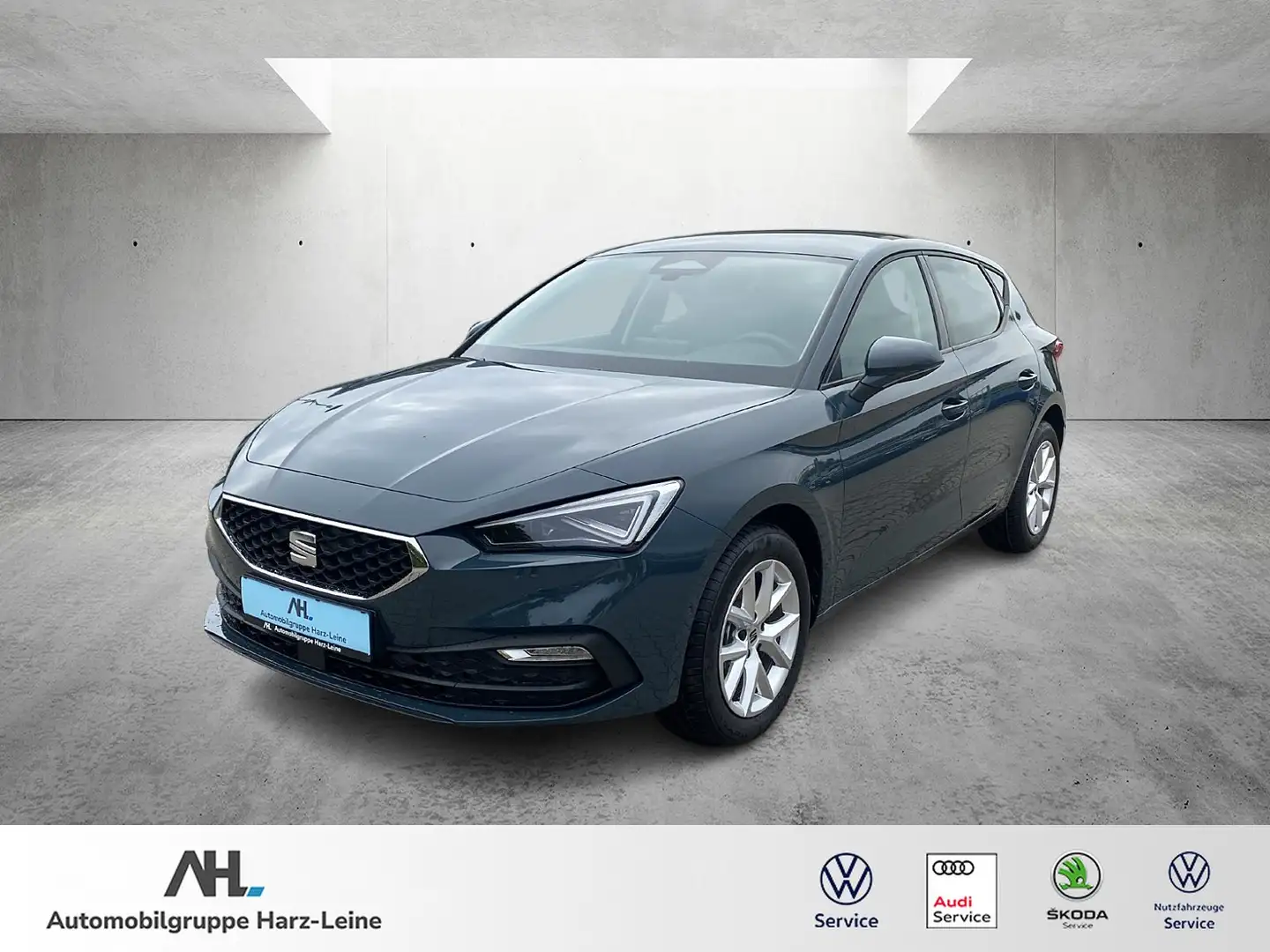 SEAT Leon 1.5 TSI "Style" Matrix/RFK/PDC/GRA/App-Connect Blauw - 1