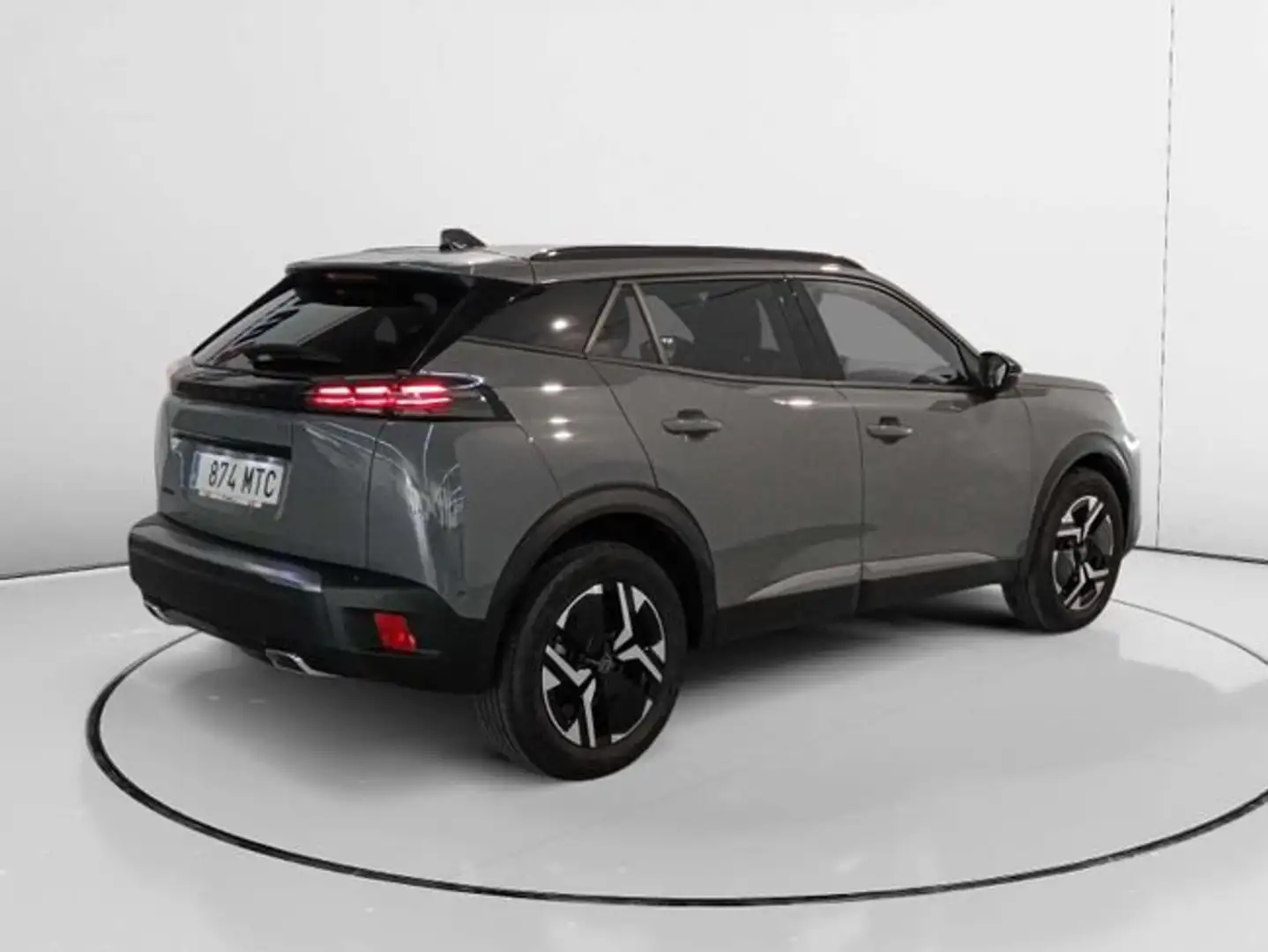 Peugeot 2008 1.2 PureTech S&S Allure EAT8 130 Gris - 2