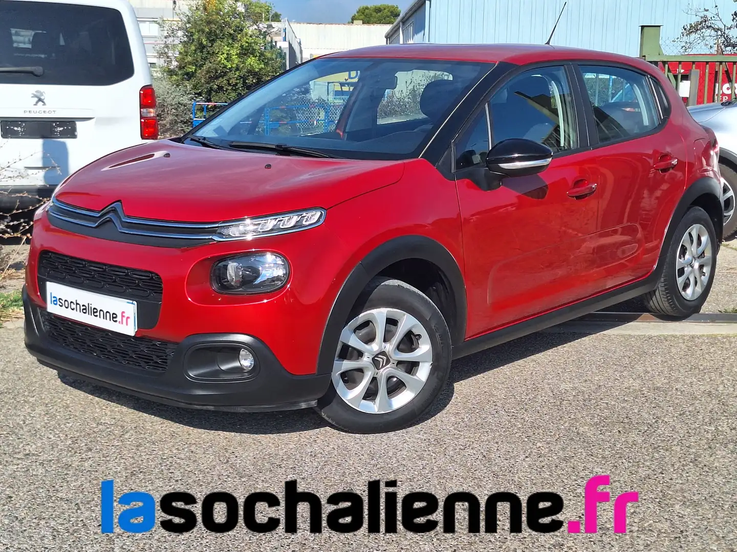 Citroen C3 BlueHDi 100 S\u0026amp;S BVM5 Feel Rouge - 1