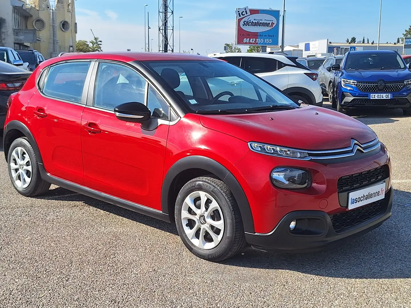 Citroen C3 BlueHDi 100 S\u0026amp;S BVM5 Feel Rouge - 2