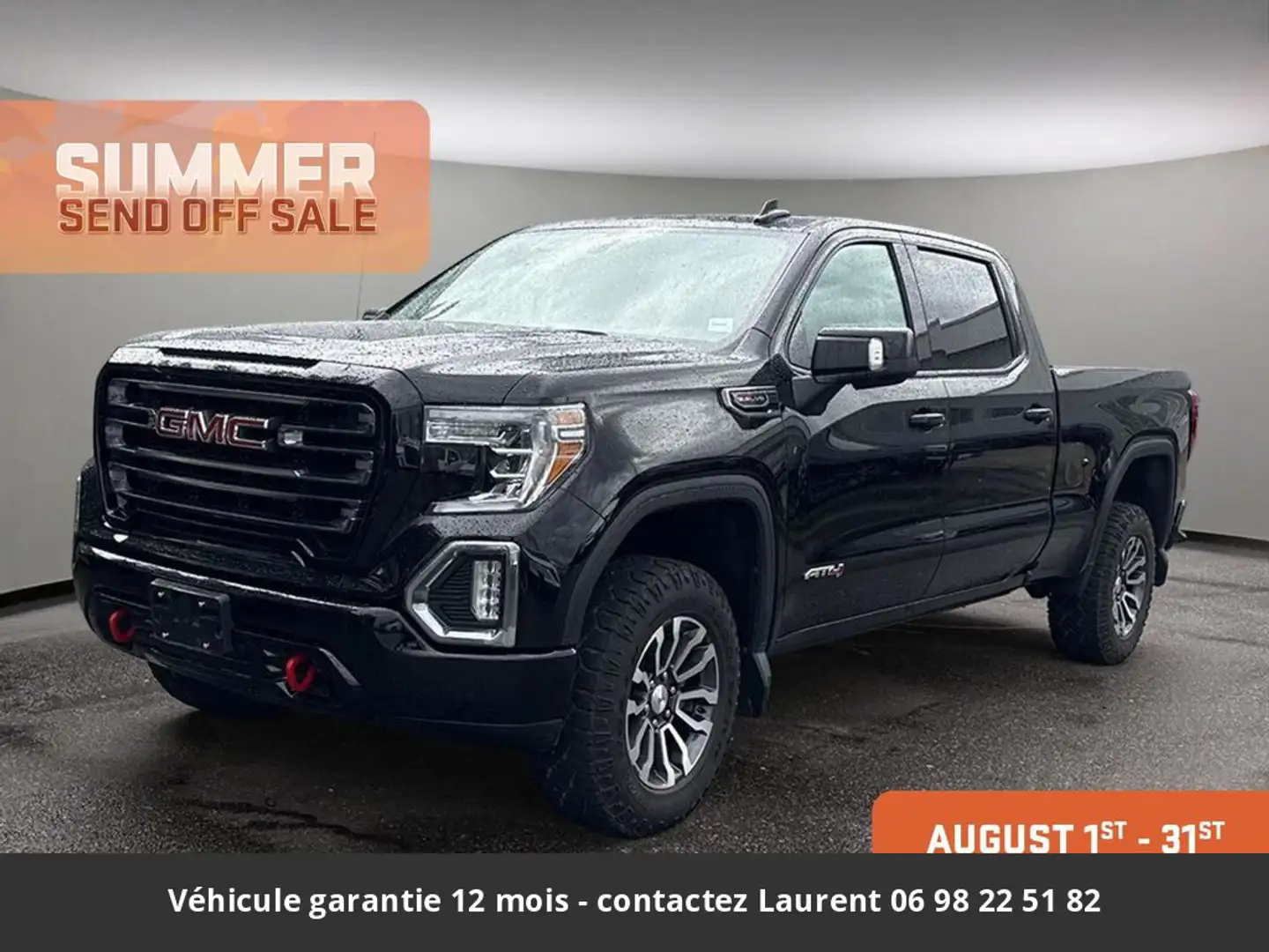 GMC Sierra Limited AT4 Crew Cab 4x4 Tout compris hors homologation 4500e Noir - 1