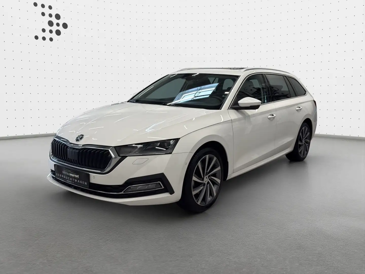 Skoda Octavia Combi 2.0 TDI DSG Style*Navi*Pano*StHzg* Weiß - 2
